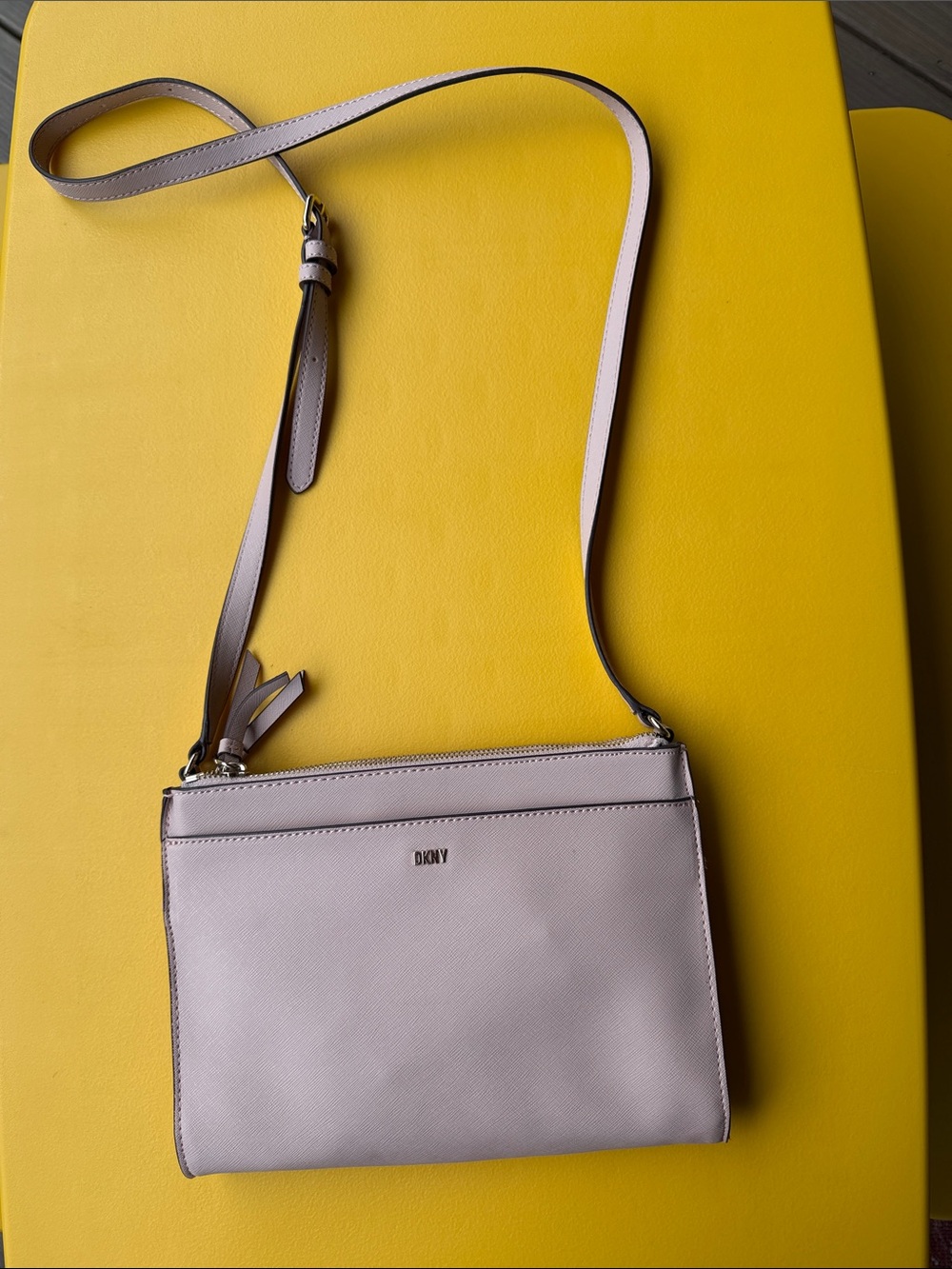 DKNY Mauve Pink Crossbody Bag - Sleek Adjustable Strap